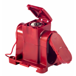 BORNE CONEX 35MM 1 POLO ROJA  BD35