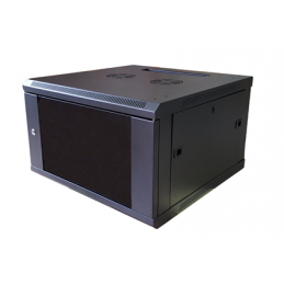 ARMARIO RACK PARED 19" 6U 370X600X600 P. CRISTAL