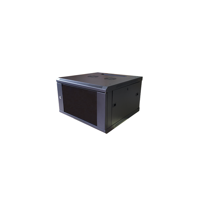 ARMARIO RACK PARED 19" 6U 370X600X600 P. CRISTAL