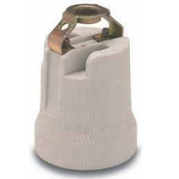 PORTALAMP.R/N E-27 4A 250V D36*53 CERAMI