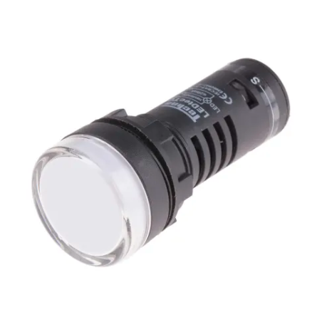INDICADOR LUMINOSO LED BLANCO 22MM 31-AC220V