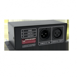 DESCODIFICADOR DE SEÑAL DMX A RGB