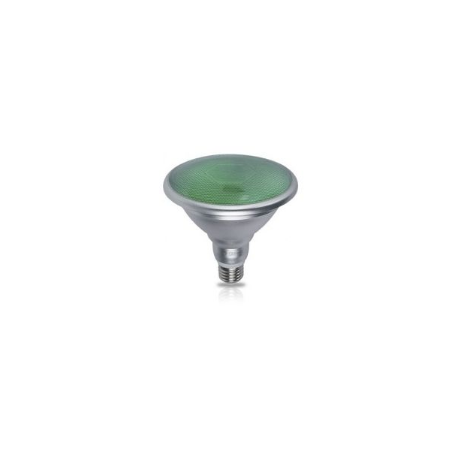 LAMP. PAR38 LED SMD ALUM.18W E27 VERDE IP65