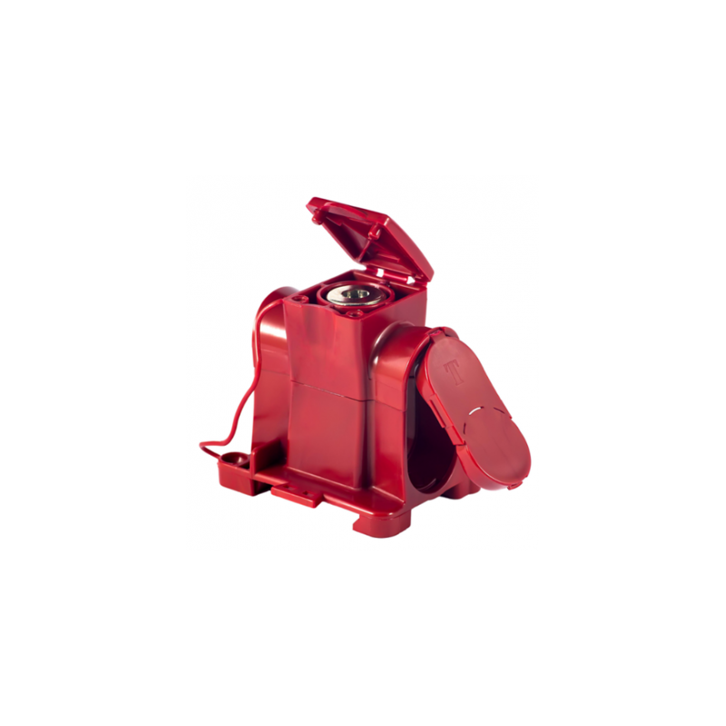 BORNE CONEX 10MM 1 POLO ROJA  BD10