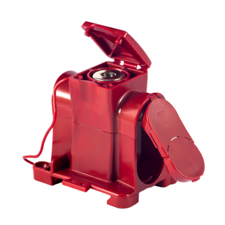 BORNE CONEX 10MM 1 POLO ROJA  BD10