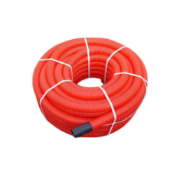 TUBO DOBLE PARED ROLLO D110 NARANJA