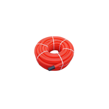 TUBO DOBLE PARED ROLLO D110 NARANJA