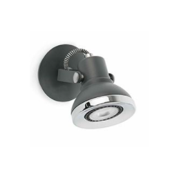 RING-1 APLIQUE GRIS OSCURO 1*GU10 8W