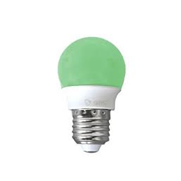 LAMPARA ESFERICA DECORATIVA LED 2W E27 VERDE