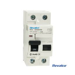 DIFEERENCIAL 2P 25A 10MA AC 10 KA