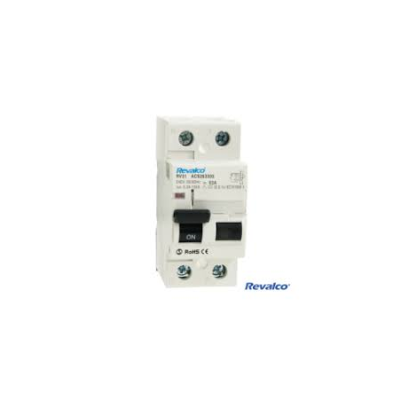 DIFEERENCIAL 2P 25A 10MA AC 10 KA