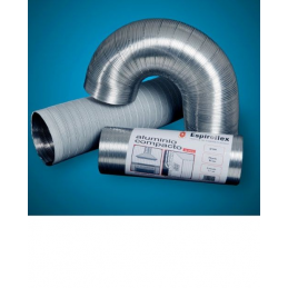 TUBO EX/AIRE 110MM 1MT ALUMU ALUMI