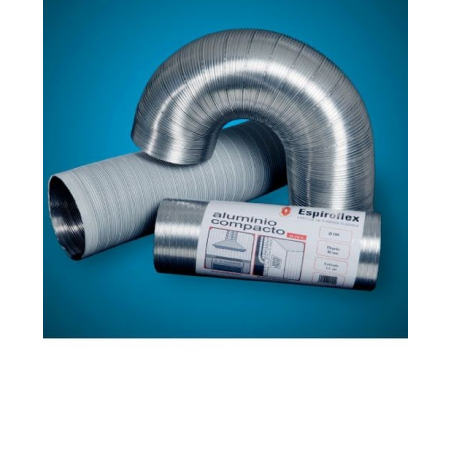 TUBO EX/AIRE 110MM 1MT ALUMU ALUMI