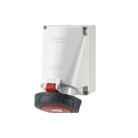 BASE MURAL IP 67 63A 5P