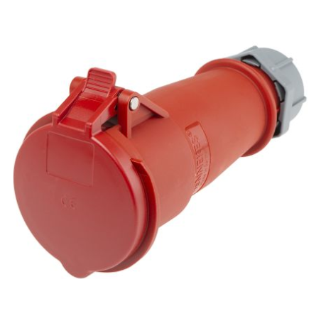 PROLONGADOR 32A 5P 400V AM-TOP IP 44