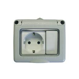 BASE LUZ SCHUCKO  y  INT ESTANCA SERIE 34