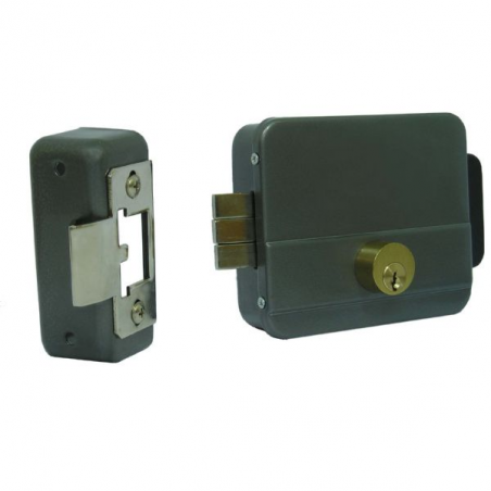 CERRADURA ELECTRICA REVERSIBLE CON CILINDRO 50MM