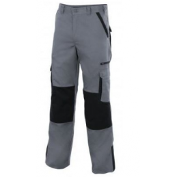 PANTALON BICOLOR HOMBRE PLOMO