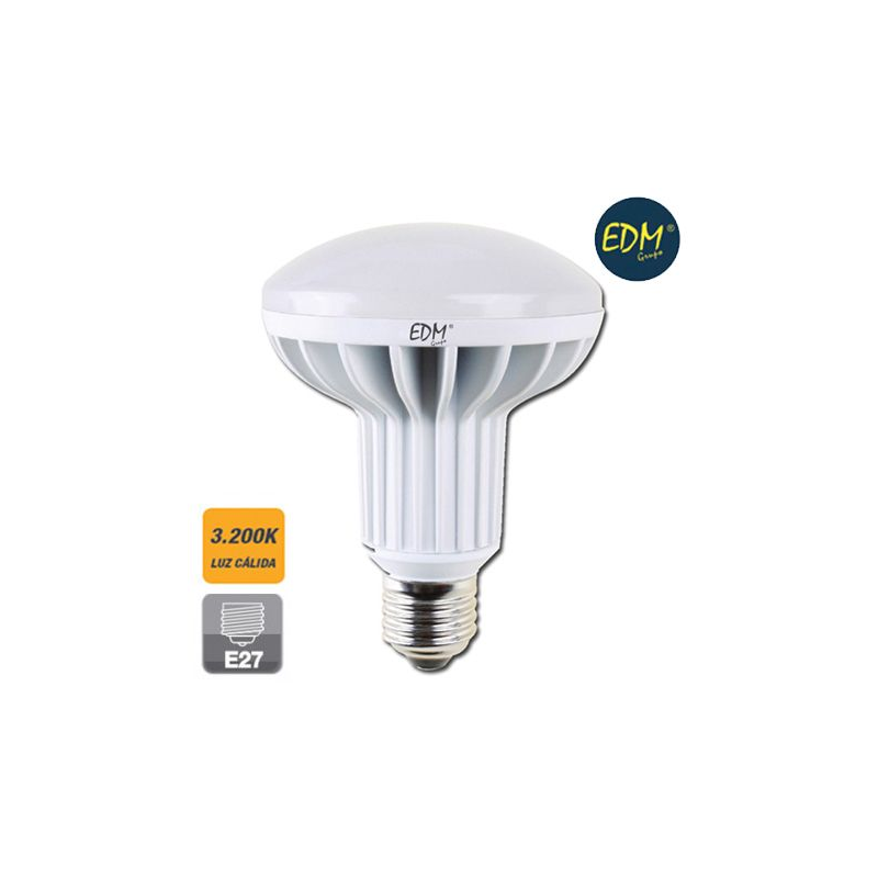 BOMBILLA REFLECTORA R90 12W E27 3200K 35488