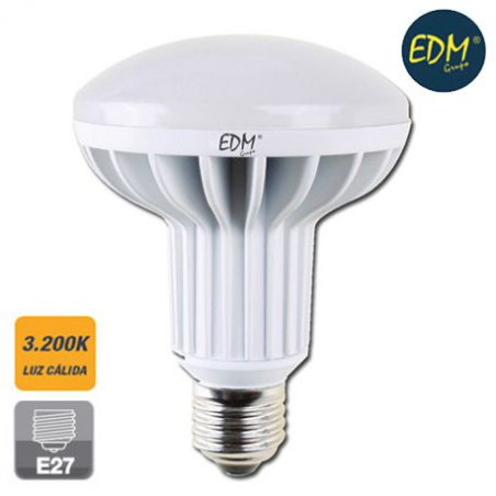 BOMBILLA REFLECTORA R90 12W E27 3200K 35488