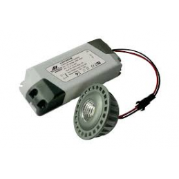 LAMPARA DE 8W LED COB DRIVER EXTRENO REGULABLE BL CALIDO
