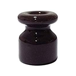 AISLADOR PARA CABLE TRENZADO MARRON