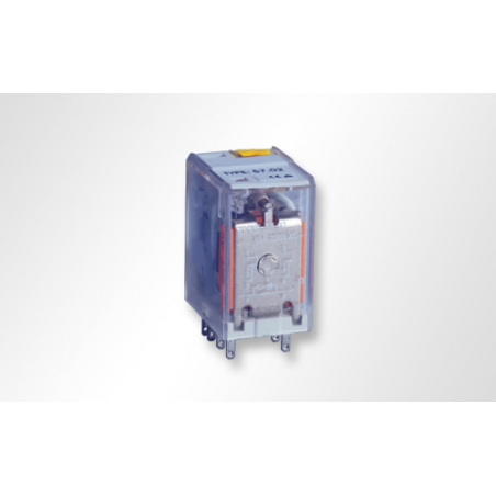 RELE MINIATURA ECONOMICO 4 NOC 12V DC