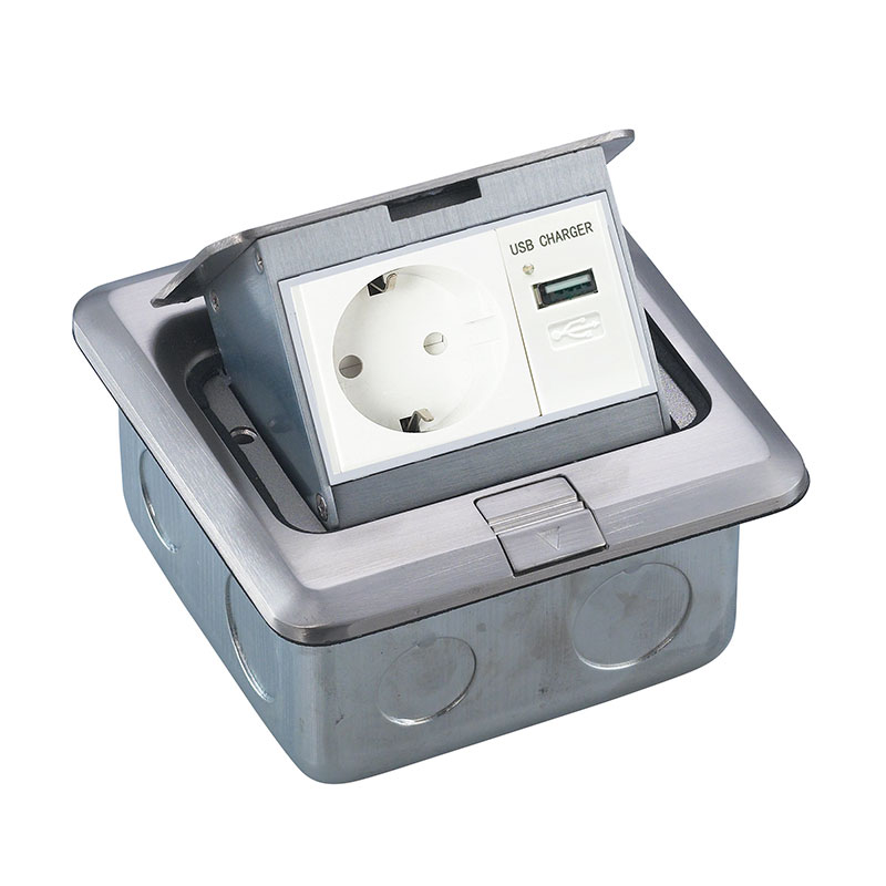 BASE EMPOTRAR MUEBLE 1 BASE  1 USB