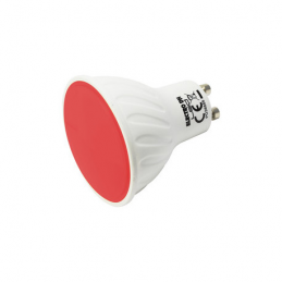 LAMPARA LED GU10 3W ROJO