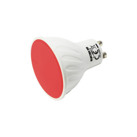 LAMPARA LED GU10 3W ROJO