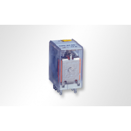 RELE MINIATURA ECONOMICO 4 NOC 24V DC