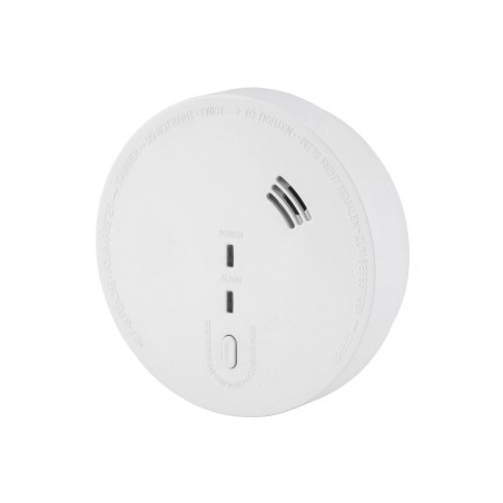 DETECTOR DE HUMOS SA 230V  y  PILA 9V