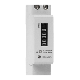CONTADOR DE ENERGIA MONOFASICA 1MOD DIN KPS-ME-50MEC 1F