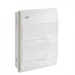CAJA DE DISTRIBUCION DE EMPOTRAR IP40 1*24 CARRIL DIN  IDE