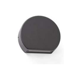 APLIQUE GRIS OSCURO PILL CREE LED 4W