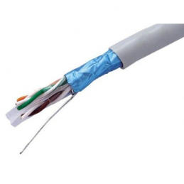CABLE FTP CAT 5E LSFH GRIS TELEVES