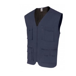 CHALECO MULTIBOLSILLO AZUL NAVY