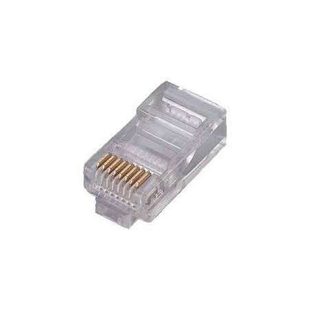 CONECTOR DE RJ45 AVALVA  AVA1290/8-E cat 6