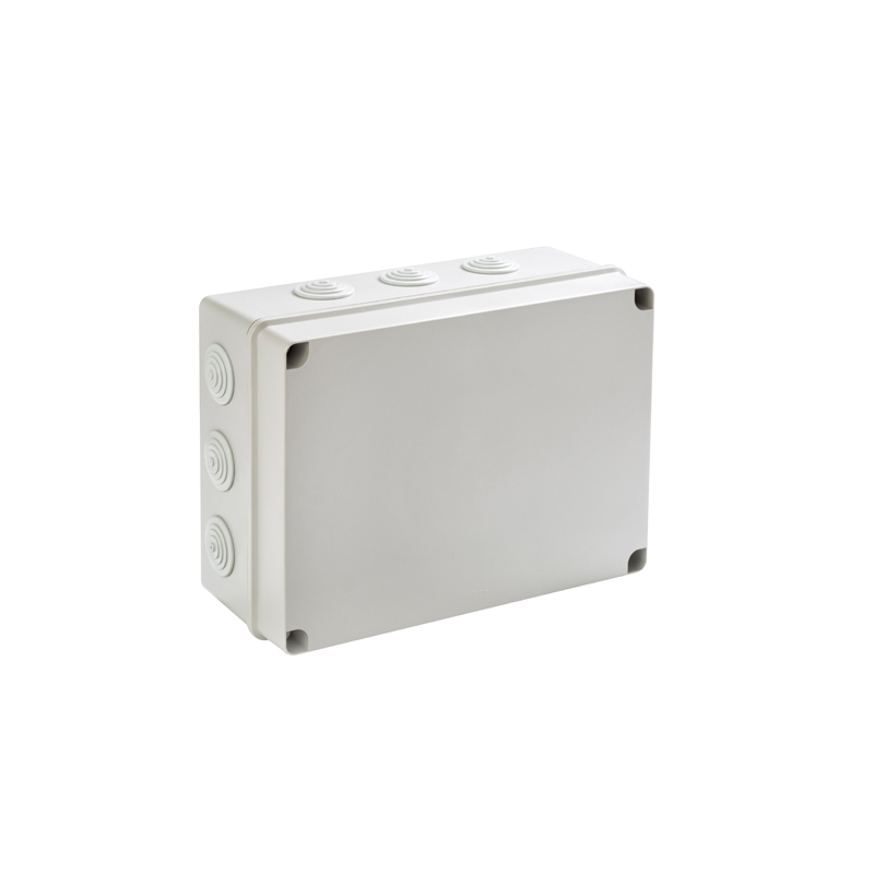 CAJA CON TAPA OPACA239*328*129 CON CONOS IDE