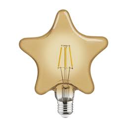 LAMPARA LED FILAM STAR 6W E27 2200K