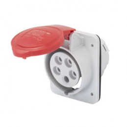 BASE H 32A 3P y N y T 380V IP44
