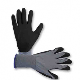 GUANTES FINO PVC NEGRO TALLA 9