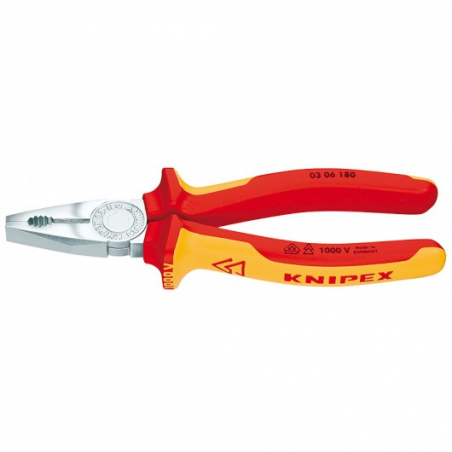 ALICATE UNIV. 180 MM AISL. 1000V /BIM KNIPEX
