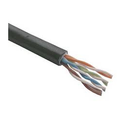 CABLE UTP CAT5E CUBIERTA PE EXTERIOR