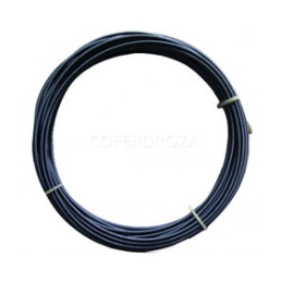 PASACABLE INTERCAM.NYLON 4MM 15MTS NEG