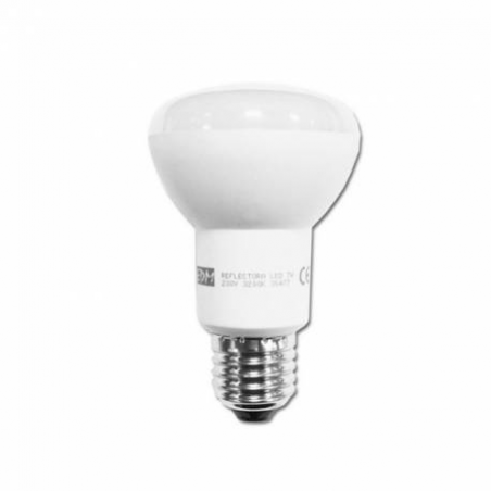 BOMBILLA REFLECTORA LED R63 7W E27 3200K 35477