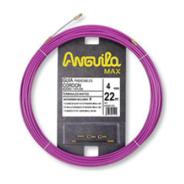 GUIA PASAC ANGUILA ACERO y NYLON 4MM