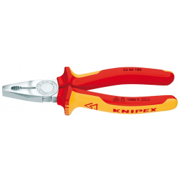 ALICATE UNIV 200MM AISL 1000V M/BIM KNIPEX