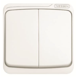 TECLA IN/CON DOBLE NIESS ARCO ESTANCO 8711BA