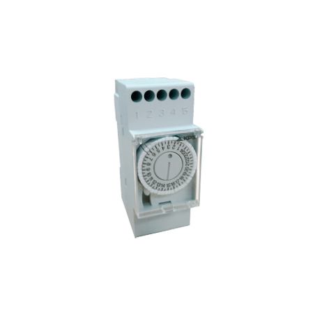 RELOJ MECANICO 2 MODULO SIN RERVA 30MIN  KPS-IH-DIN2SR30